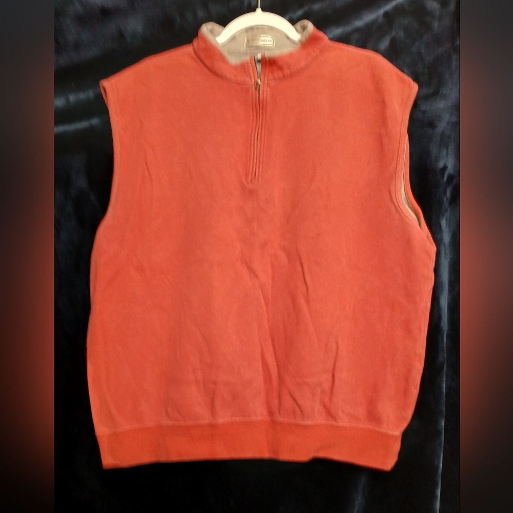 Peter Millar Gray Cotton Sweater - image 1